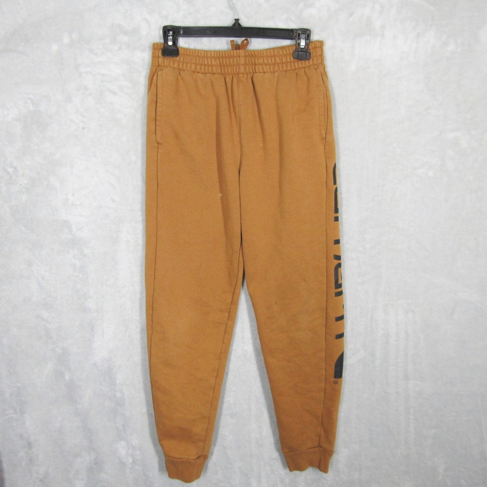 Carhartt Kids' Sweatpants Drawstring Waist Side Logo Brown Size L/G (14-16)